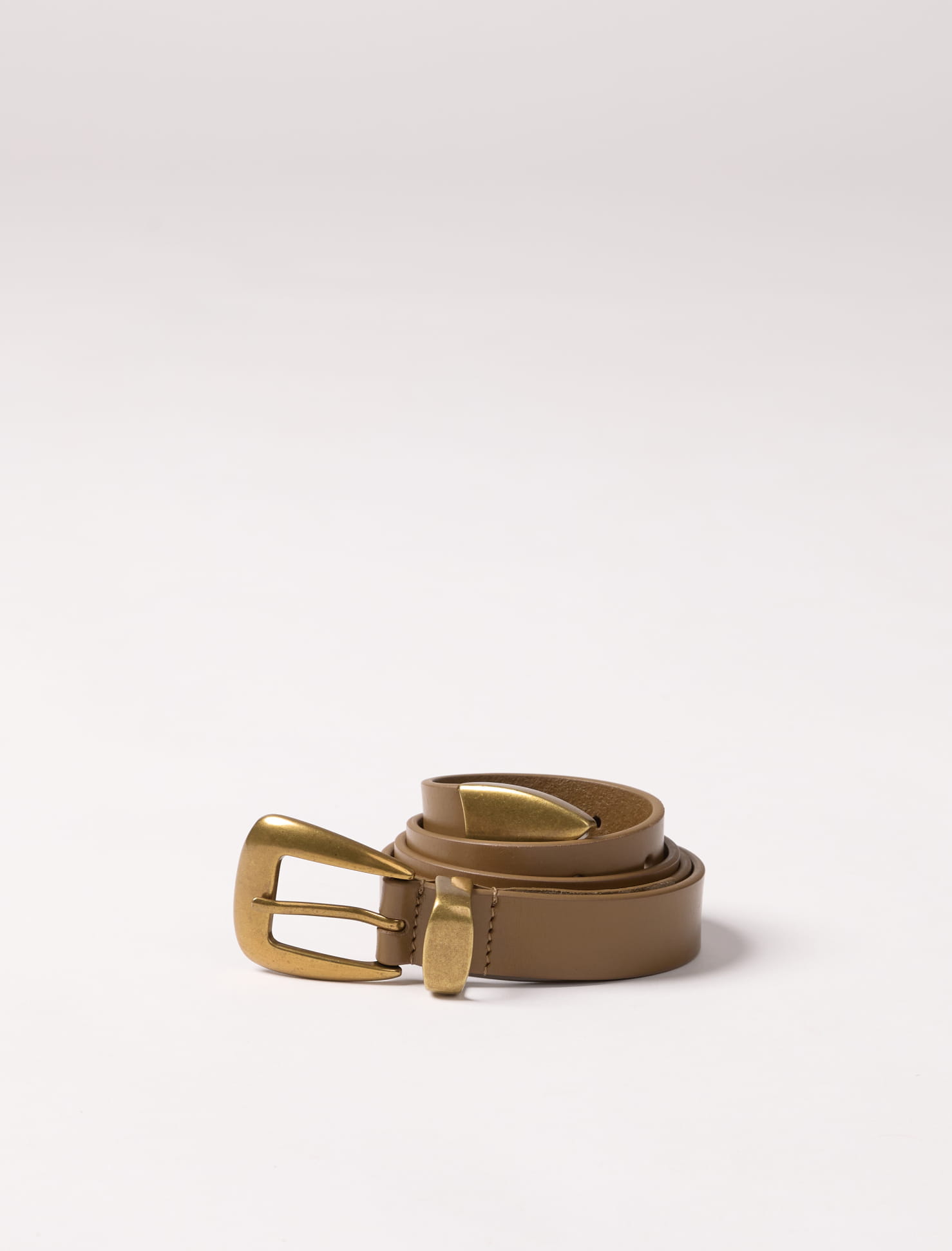 Ceinture Fine Bronze pour Femme - Modèle Thelma