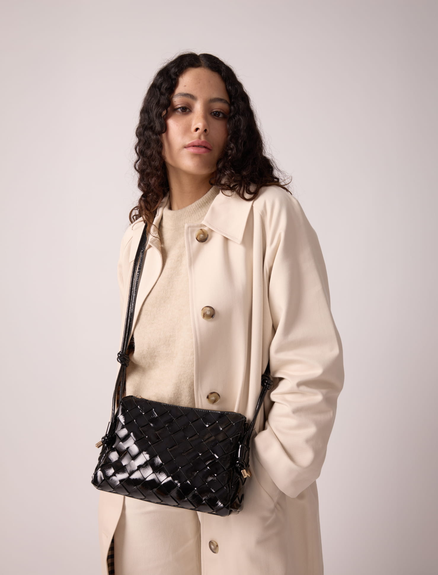 Black Handbag for Women – Georgia Model
