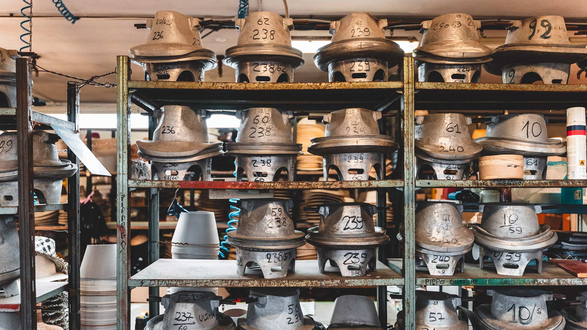 moulage des chapeaux