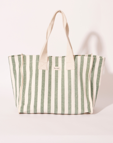 Nina Striped Khaki