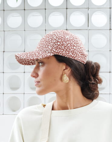 Nica Leopard Terracotta