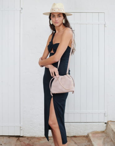Tessa Plum Suede