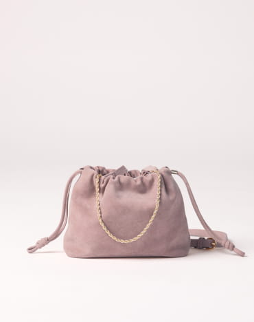 Tessa Plum Suede
