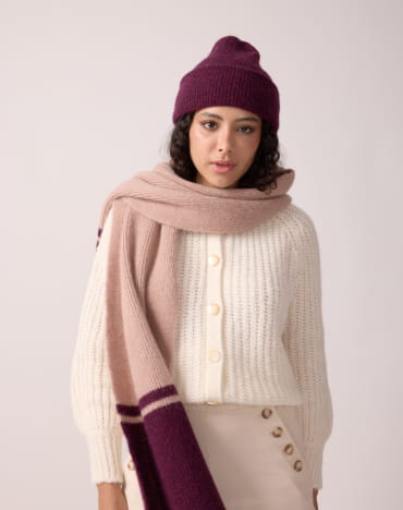 Scarf Frost Mocha & Fig