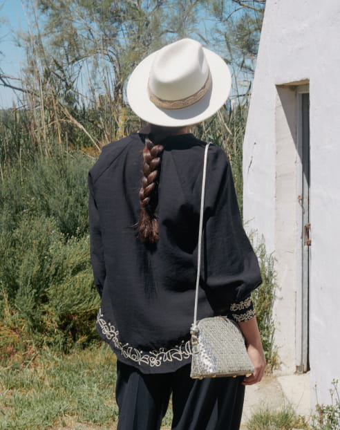 Jim Ecru Chocolate Braid