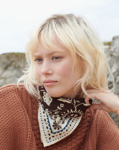 Small Indiennes Chocolate