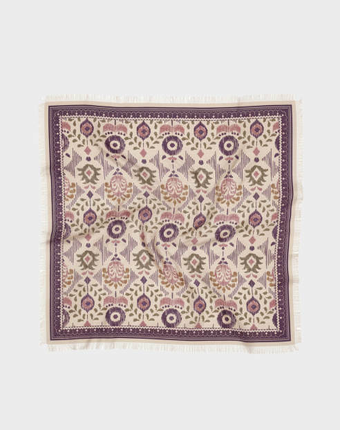 Ikat Purple