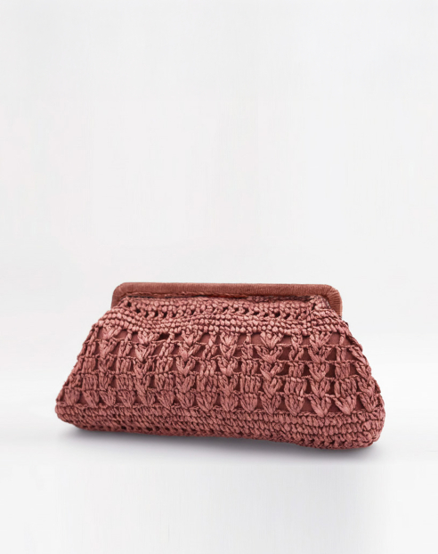 Anouk Raphia Terracotta