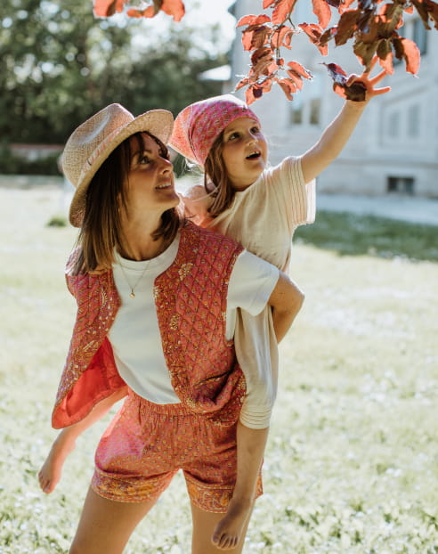 Pack veston Ida & short Lino