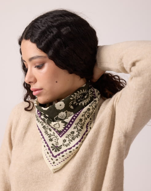 Small Indiennes Khaki