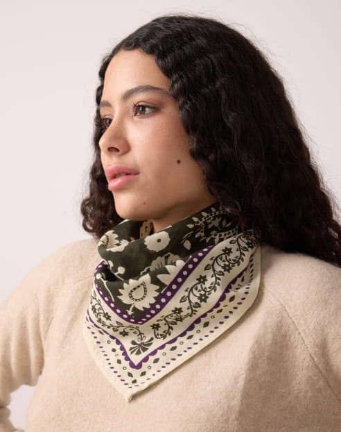 Small Indiennes Khaki