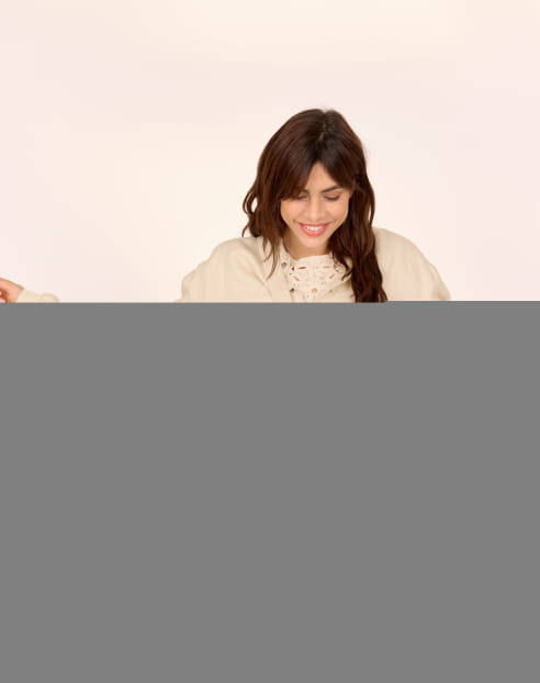 Emilie Olive embroidered