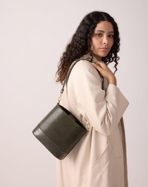 Small Marlon Khaki Lizard