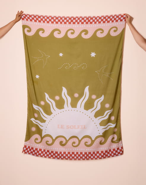 Paréo Le Soleil Kaki