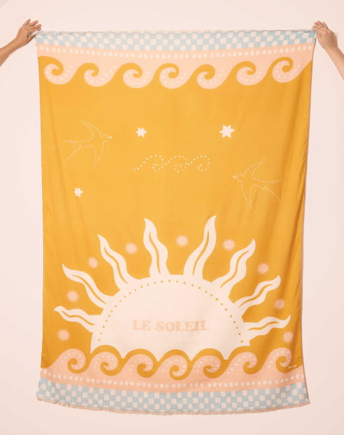 Paréo Le Soleil Ocre