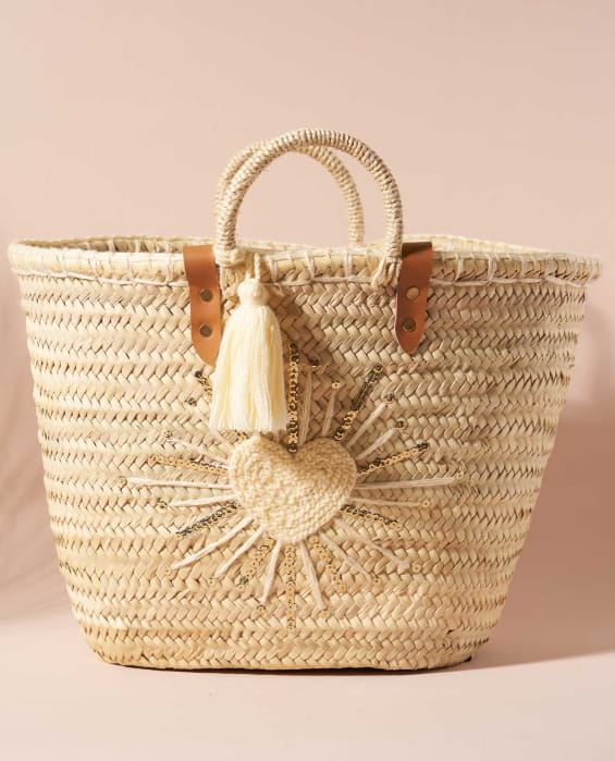 panier pour décorer une salle de réception