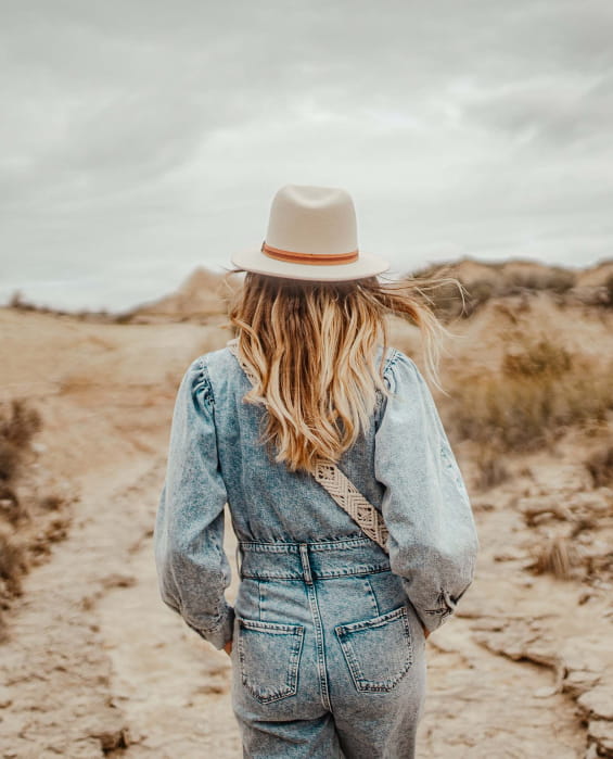 panama feutre léger pour femme