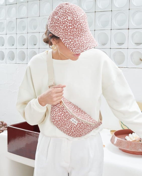 Nicole Leopard Terracotta