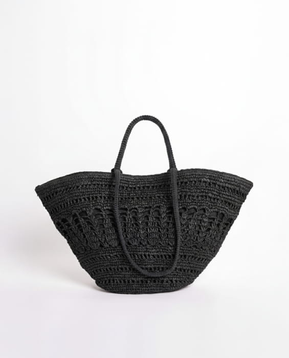 Albertine Raphia Noir