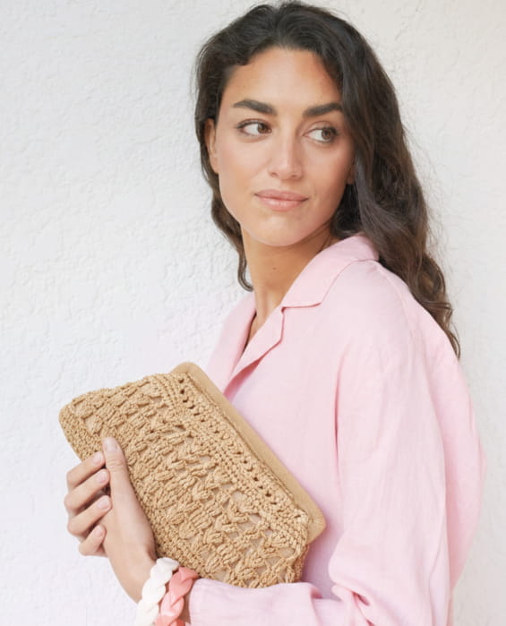 Anouk Raphia Naturel