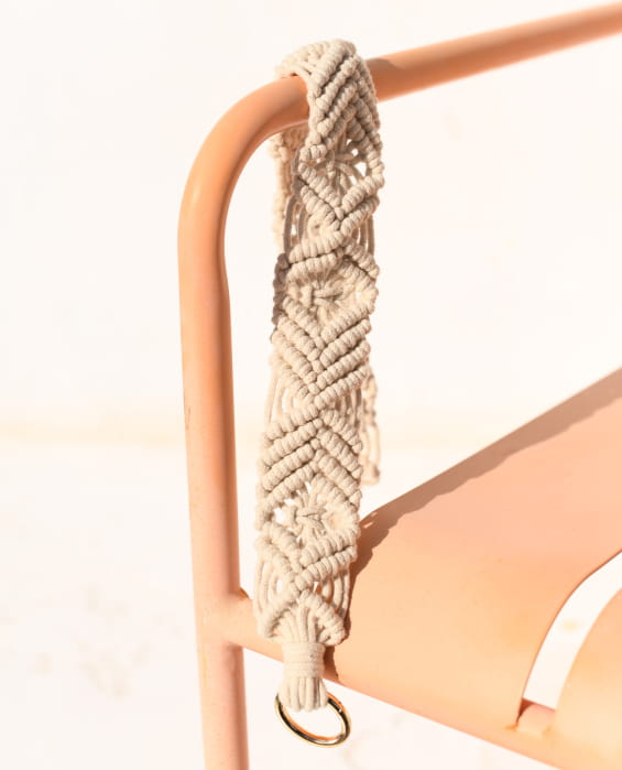 Ana Macramé removable handle