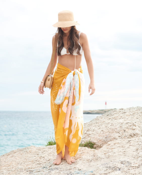 Women's Raffia Handbag