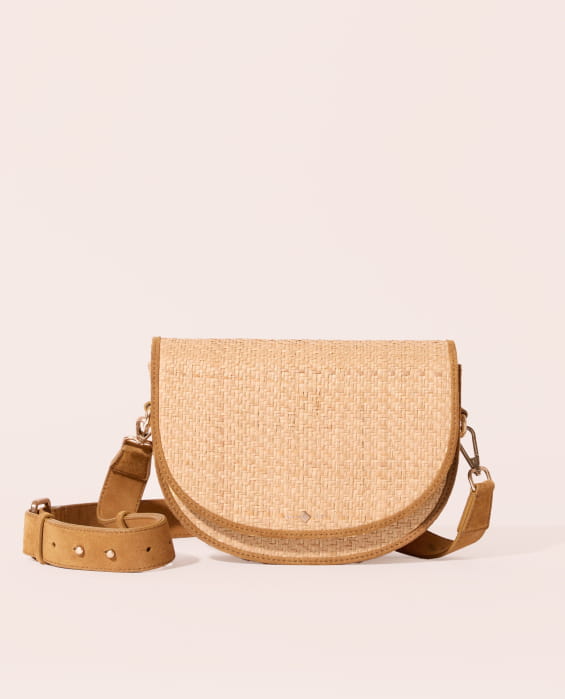 Women's Raffia Handbag