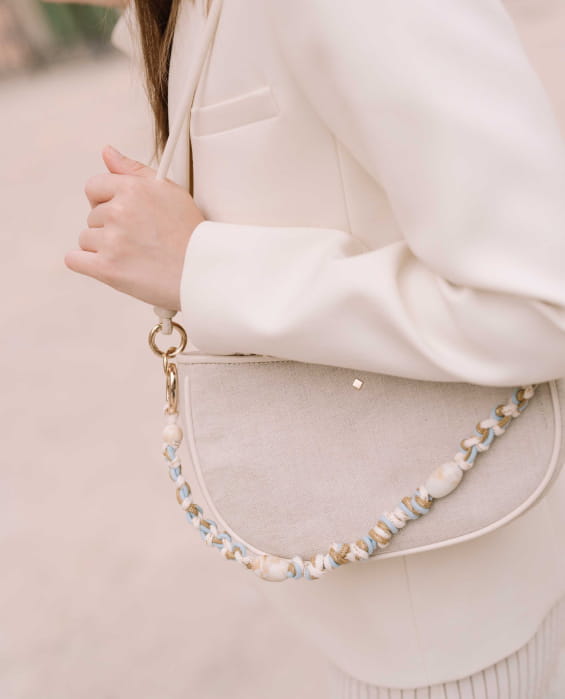 Women's Linen Handbag