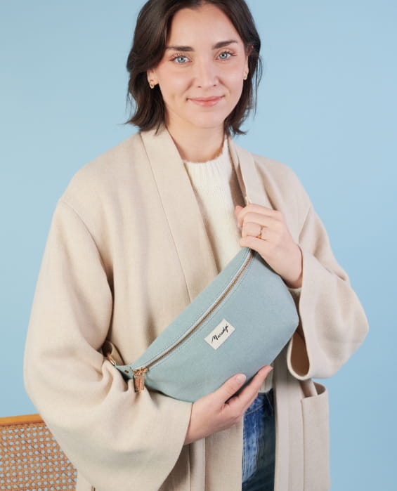 sac banane en jean pour femme