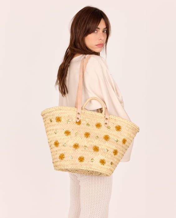 panier en osier pour femme