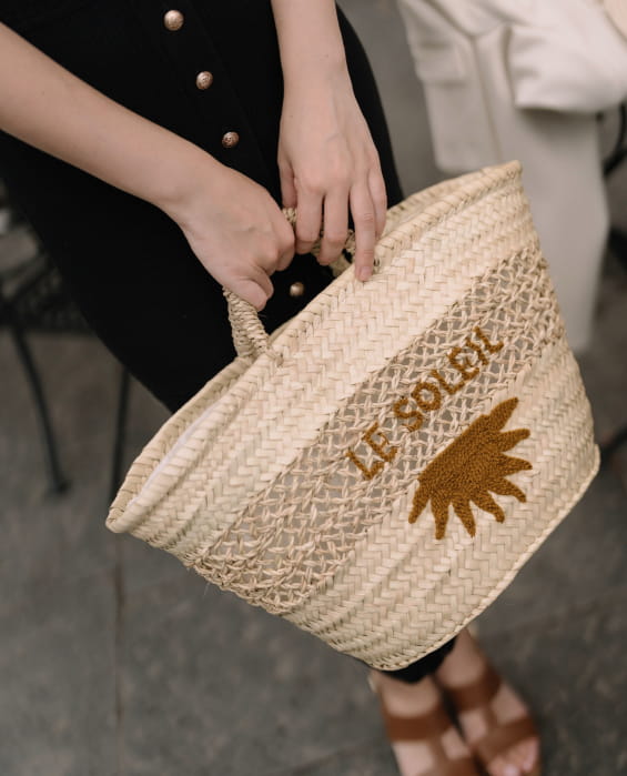 panier en osier pour femme