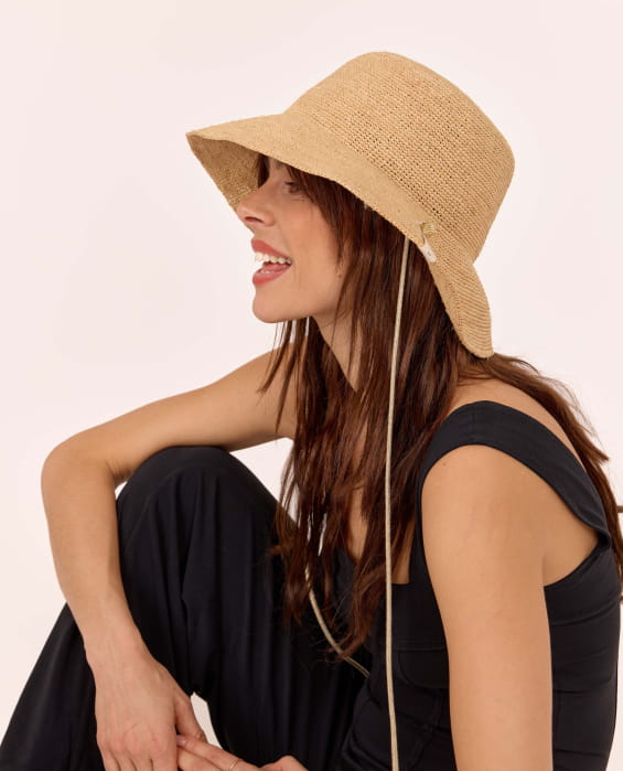 Summer straw hat for women