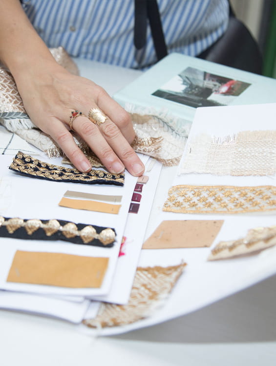 design galon chapeau maradji