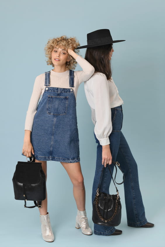 70s fashion photo shooting