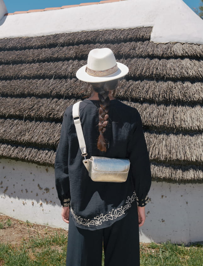 Jim Ecru Chocolate Braid