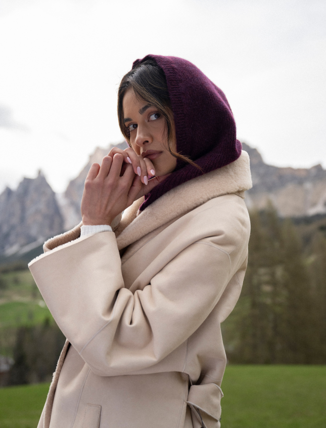 Hood Cozy Fig & Mocha