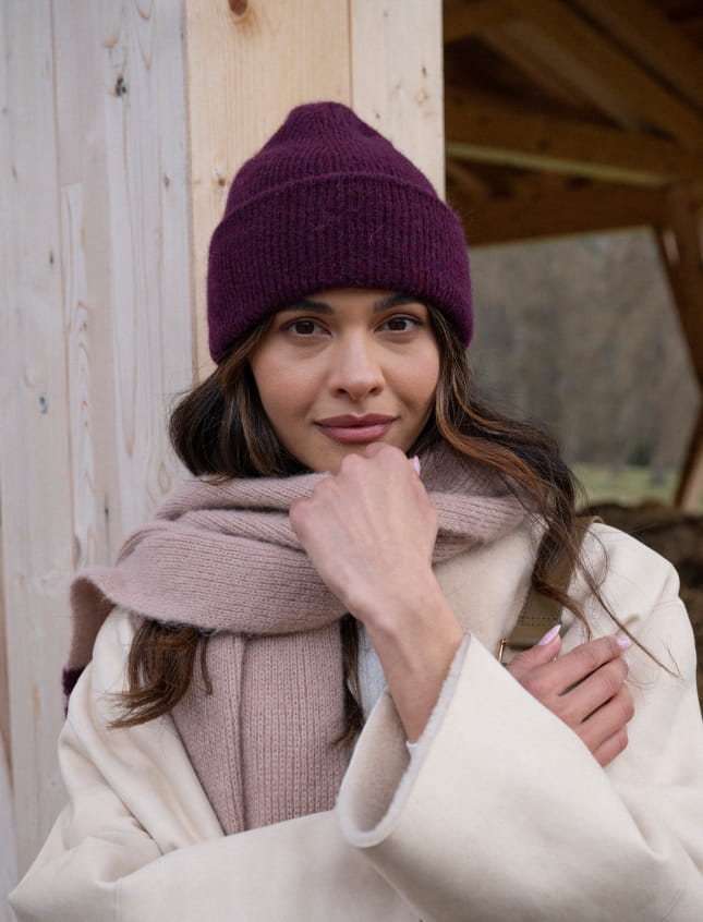 Scarf Frost Mocha & Fig