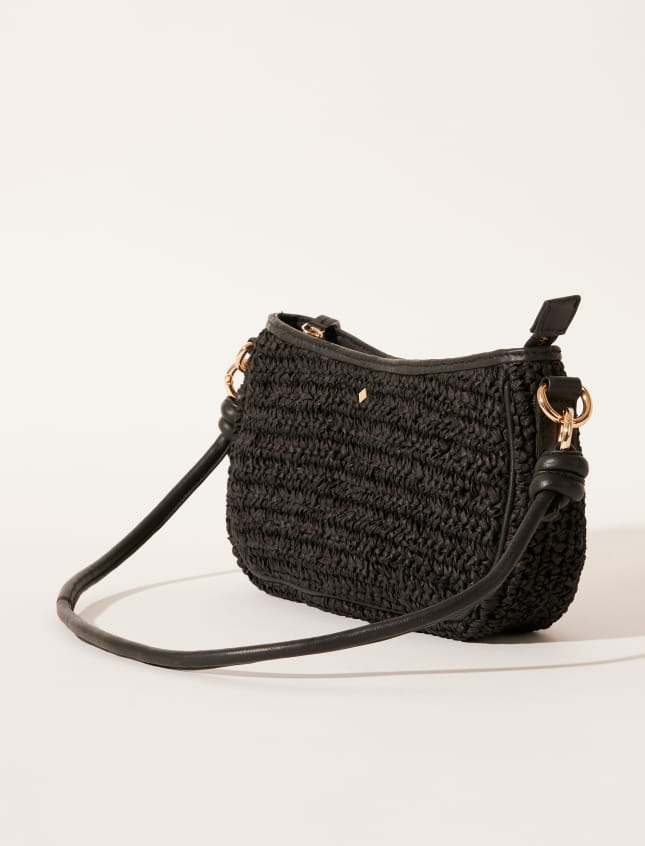 Scarlett Black Raphia