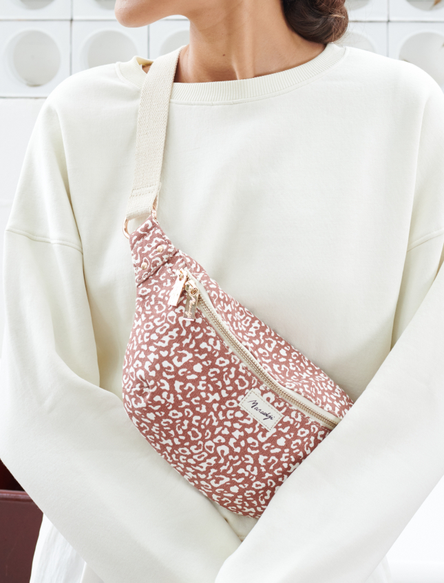 Nicole Leopard Terracotta