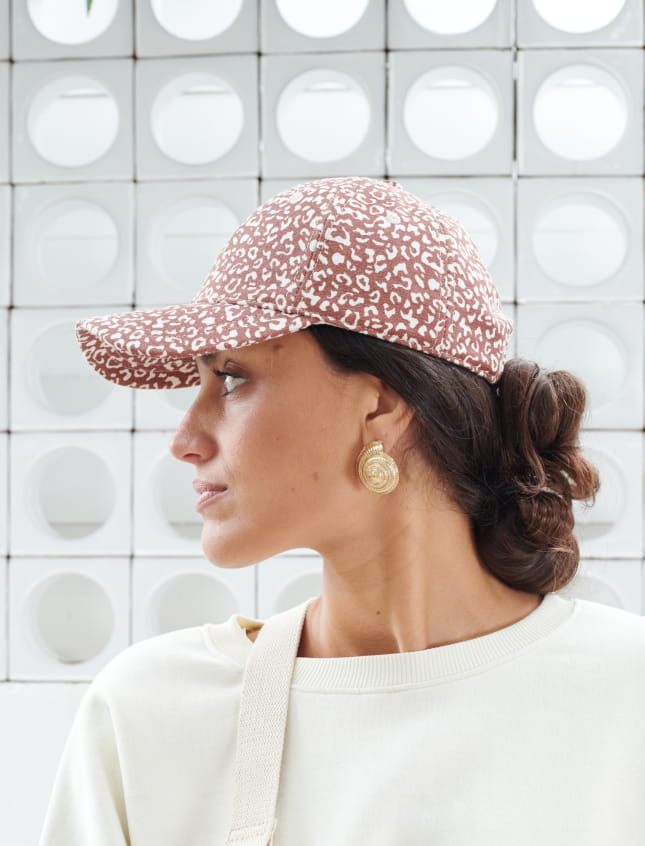 Nica Leopard Terracotta