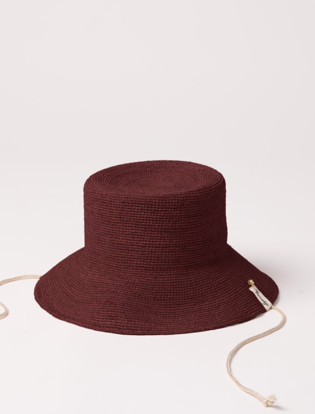 Milos Raphia Mahogany