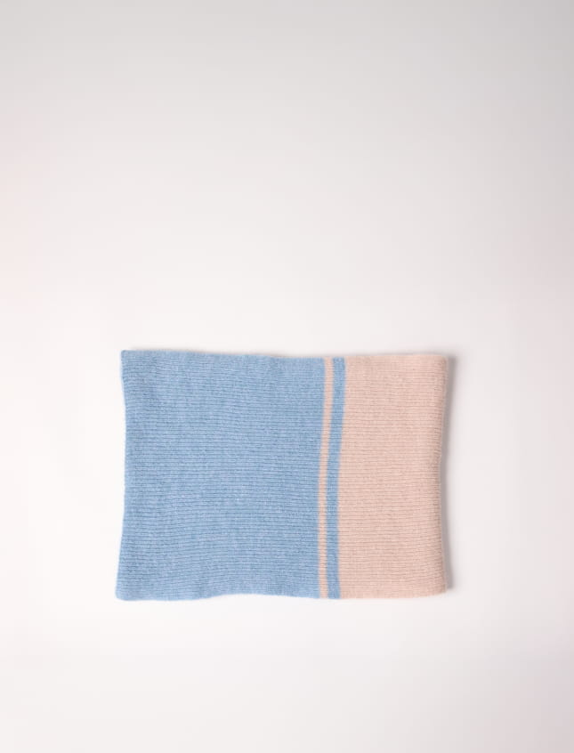 Scarf Frost Ice Blue & Chalk