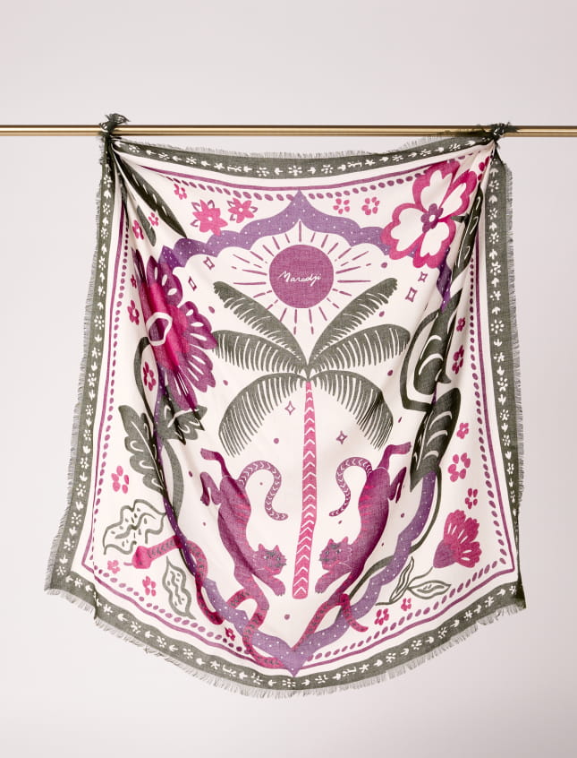 Tiger in the palmeraie Fig