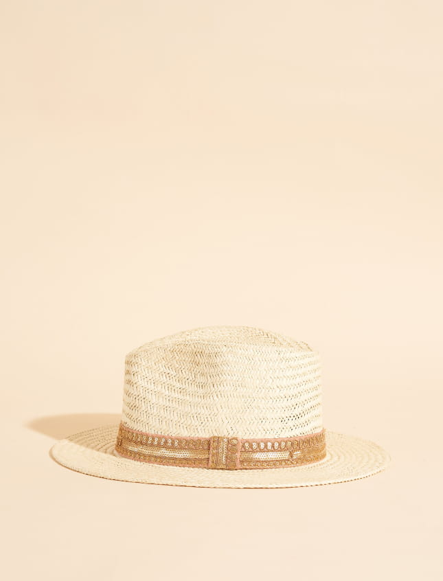 Caesar Indian Pink and Gold Braid