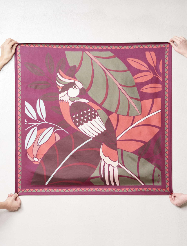 Last Call Silk Purple