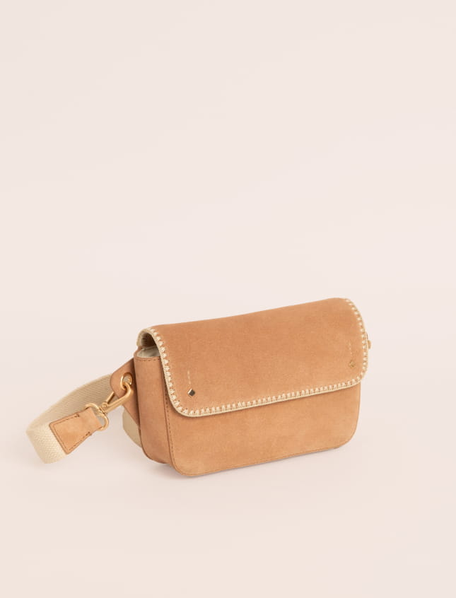 Emilie Peach embroidered