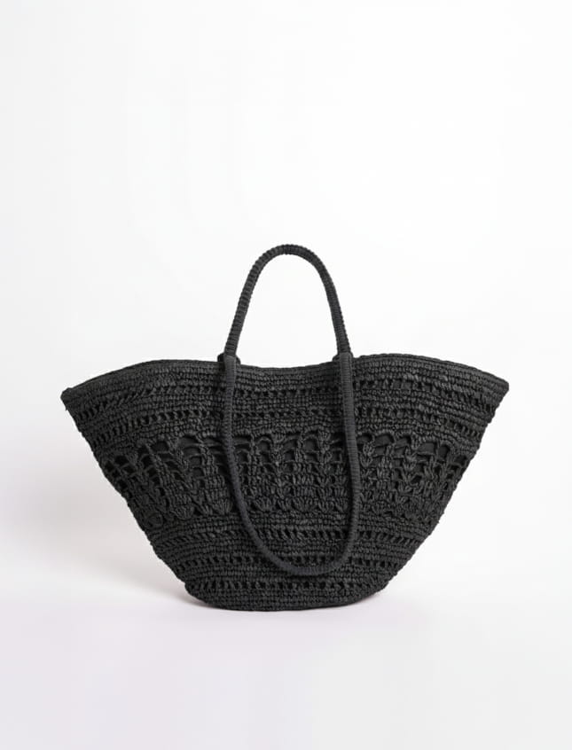 Albertine Raphia Noir