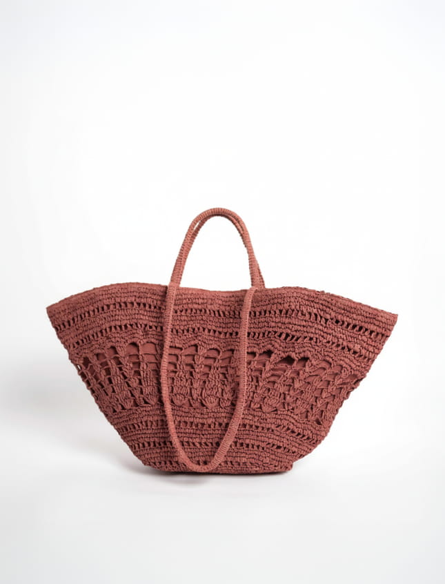 Albertine Raphia Terracotta