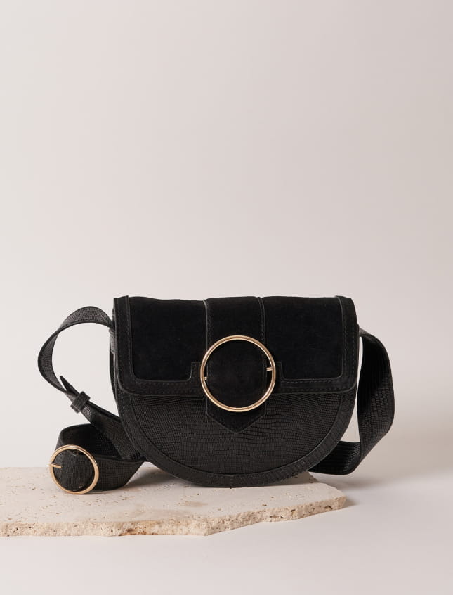 Marceau lizard Black