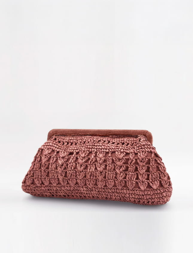 Anouk Raphia Terracotta